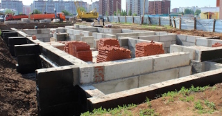 Фундаменты промышленных зданий в Большом Камне цена от 24992 руб. - заказать строительство фундамента промздания под стальные колонны